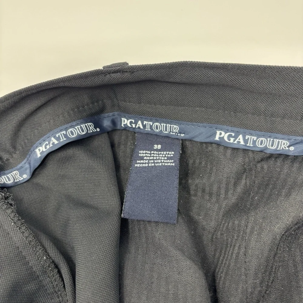 PGA Tour Men's Golf Shorts Black‎ 38